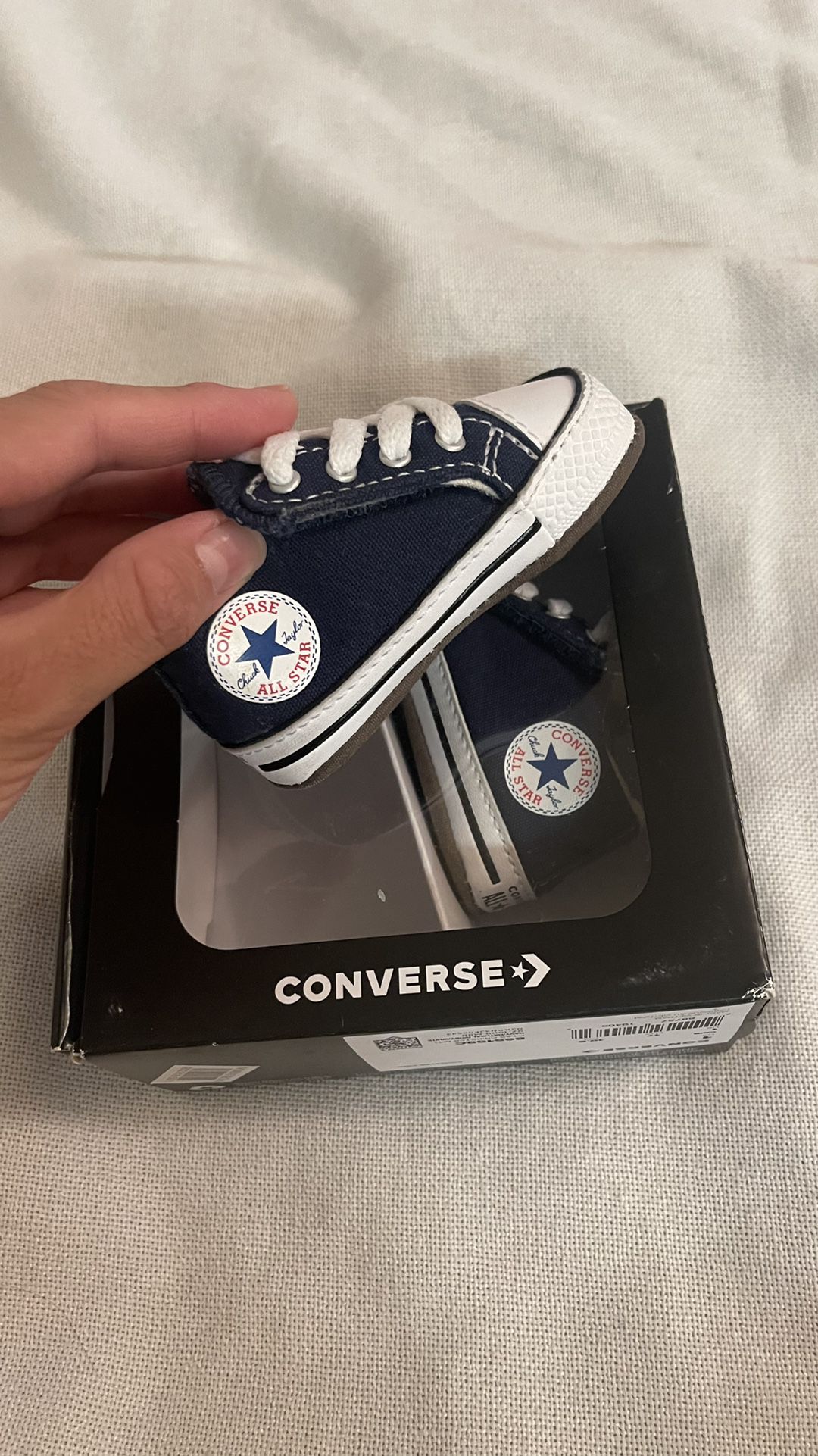Converse  “chucks” Crib Shoes 