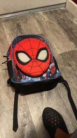 A spider-man bookbag for sale