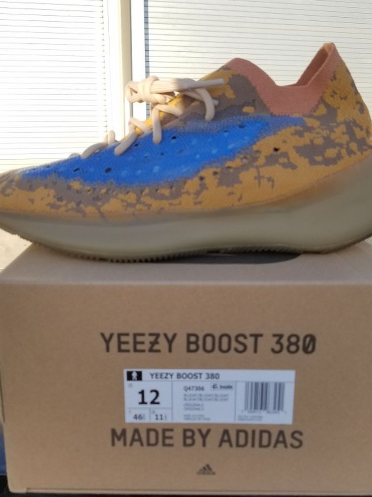 Yeezy Boost 380 Blue Oats. Men Size 12