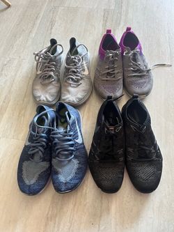 Nike Tennis Shoes, women, size 6  (too good to throw away)