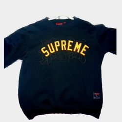 Supreme Kanji Logo Crewneck / Sweater : black : Large 