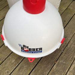 The Big Bobber Floating Cooler With Plates And Cups Like New Used Once 
