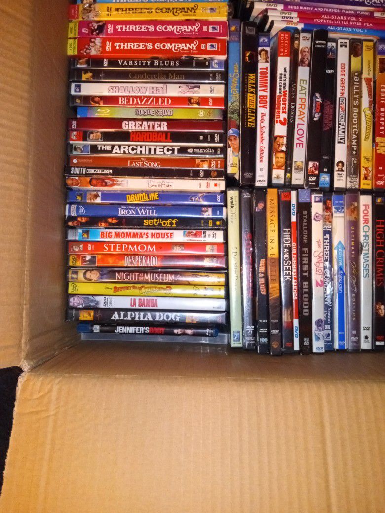 Assorted DVDS 