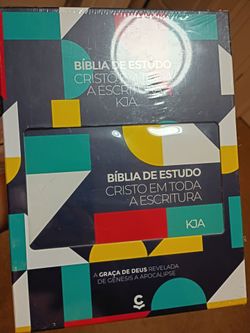 📖✨ BÍBLIA DE ESTUDO KJA — CRISTO EM TODA A ESCRITURA 🇧🇷💙 | NOVA & LACRADA! ✨🙏