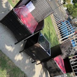 3 Piece Patio Furniture Set 