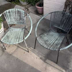 Vintage Patio Chairs 