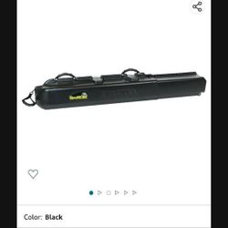 Hard sided ski and snowboard case. 
Ski and snowboard transportation case