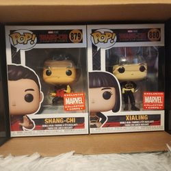 Shang Chi Funko Pops