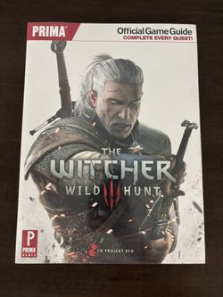 The Witcher 3 Wild Hunt Softcover Strategy Guide (New)