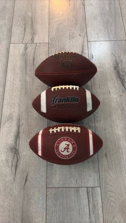 Great Shape (3) Leather Footballs