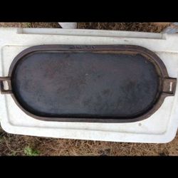 Vintage Sultana Cast Iron Comal/Griddle With Handles