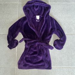 3T Leveret Plush Fleece Classic Hooded Robe