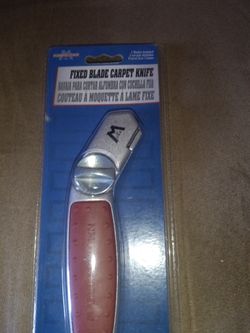 Fixed Blade Carpet Knife