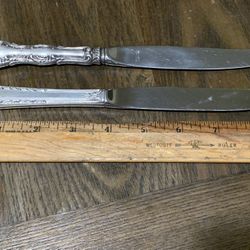 Sterling Handle Knifes