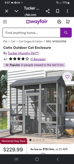 Like new Catio $60