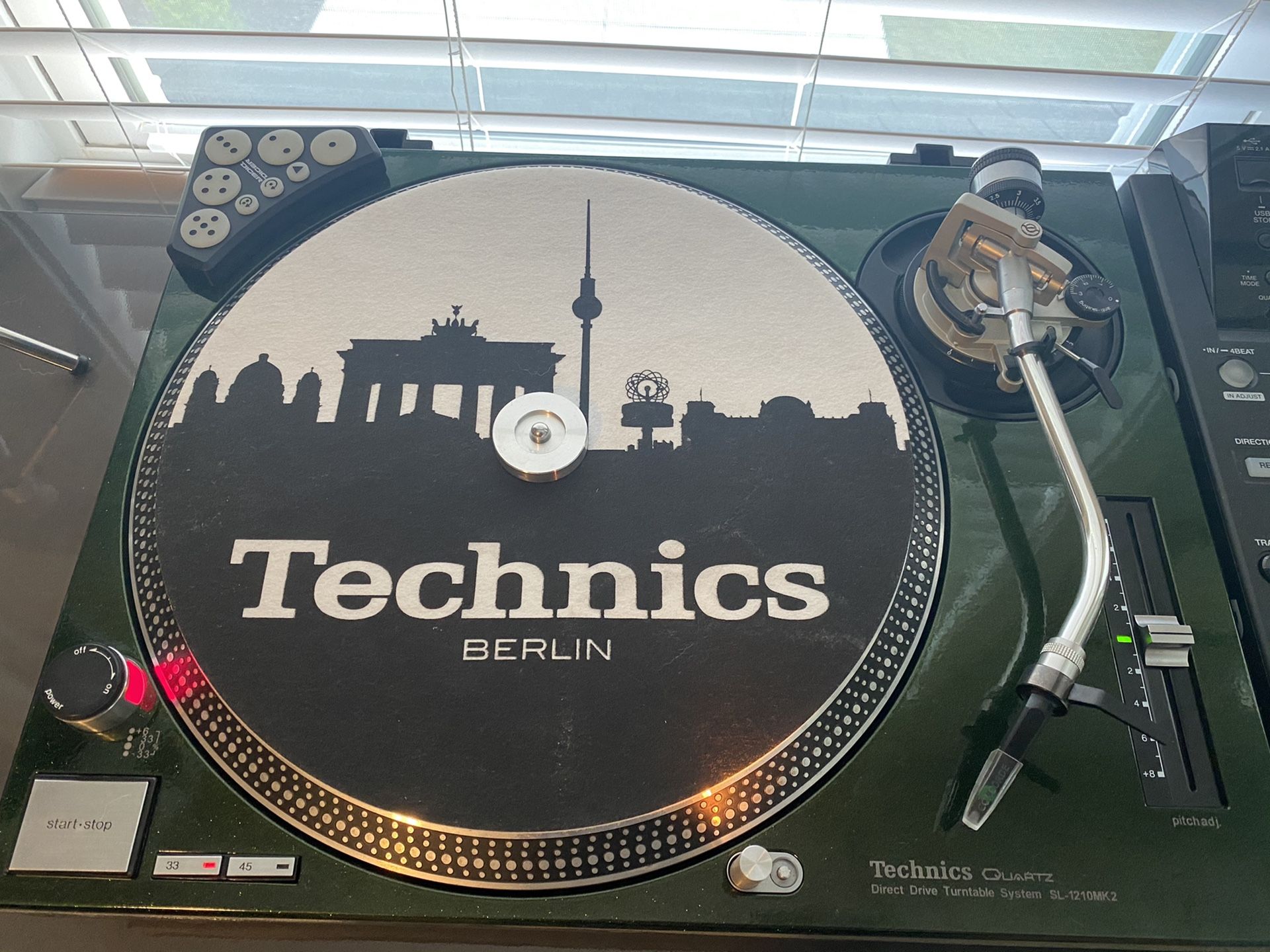 Custom Technics 1200 Mk2 pair with extras