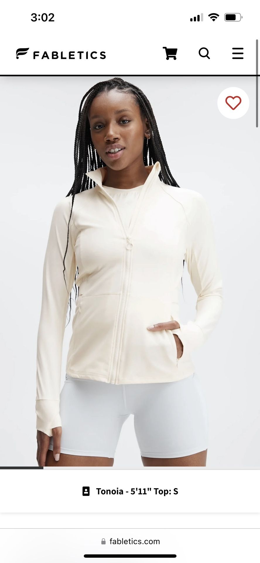 Fabletics Trinity Performance Jacket