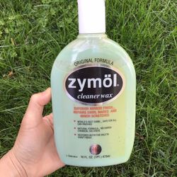 Zymol Cleaner Wax Original Formula Auto Detailing Supplies Zymöl Wax Shine Gloss Mirror Finish Polish Buff Cleaning Buffing Car Van Paint Protection