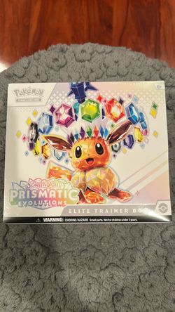 Pokémon Scarlet & Violet Prismatic Evolutions Elite Trainer Box ETB - New/Sealed