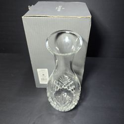 Waterford "Lafford" Blown Crystal Carafe Decanter Wine Water Round 10" Marked 