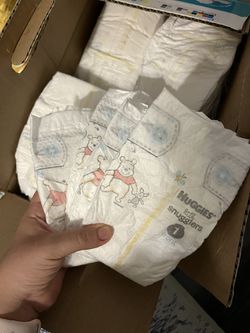 96 Size 1 Diapers  Thumbnail