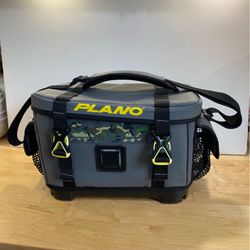 "Tackle box loaded with accessories