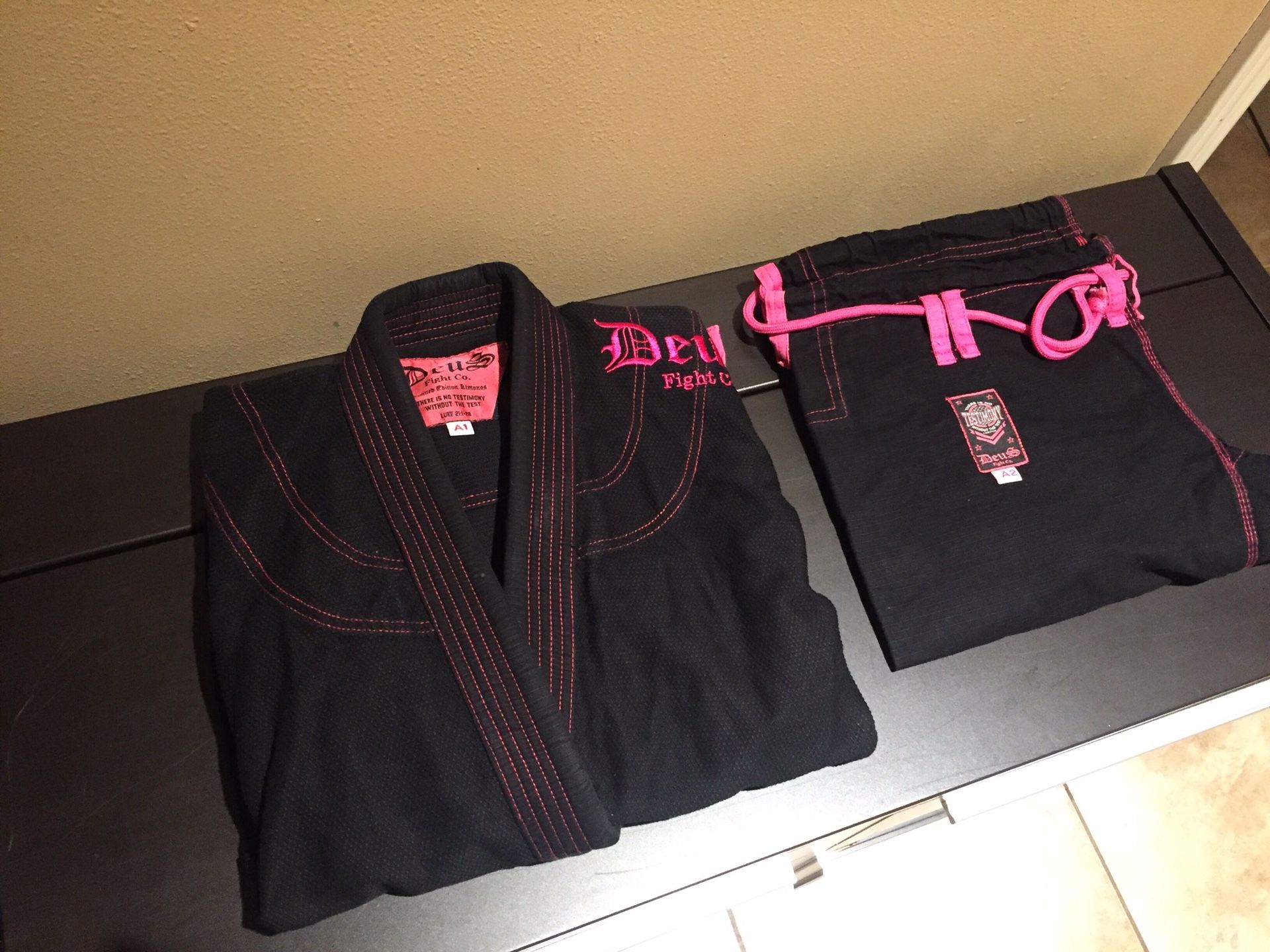 Deus Fight Co. BJJ Brazilian Jiu Jitsu Gi