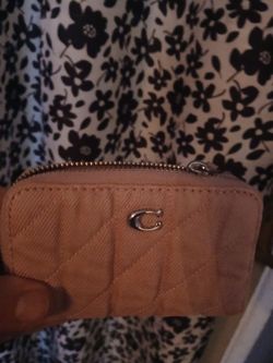 Coach purse and wallet