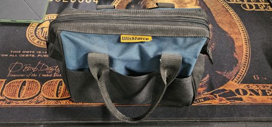 Tool Bag, WorkForce, Blue, 12x9x9