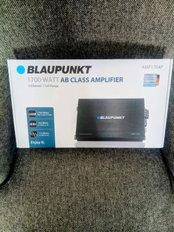 Blaupunkt 1700 Watts 4 Ch Amplifier Brand New In The Box