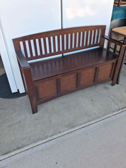 Bench with Storage! NEGOTIABLE!