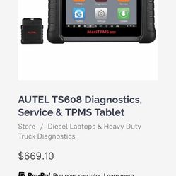 Autel TS608 Diagnostic Tablet And TPMS