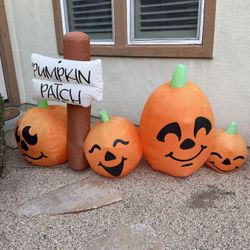 Halloween Pumpkin Patch Blow Up