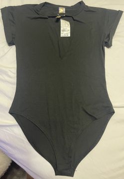Black Bodysuit Brand New With Tags Size S