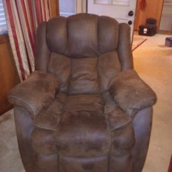 Large Brown Recliner