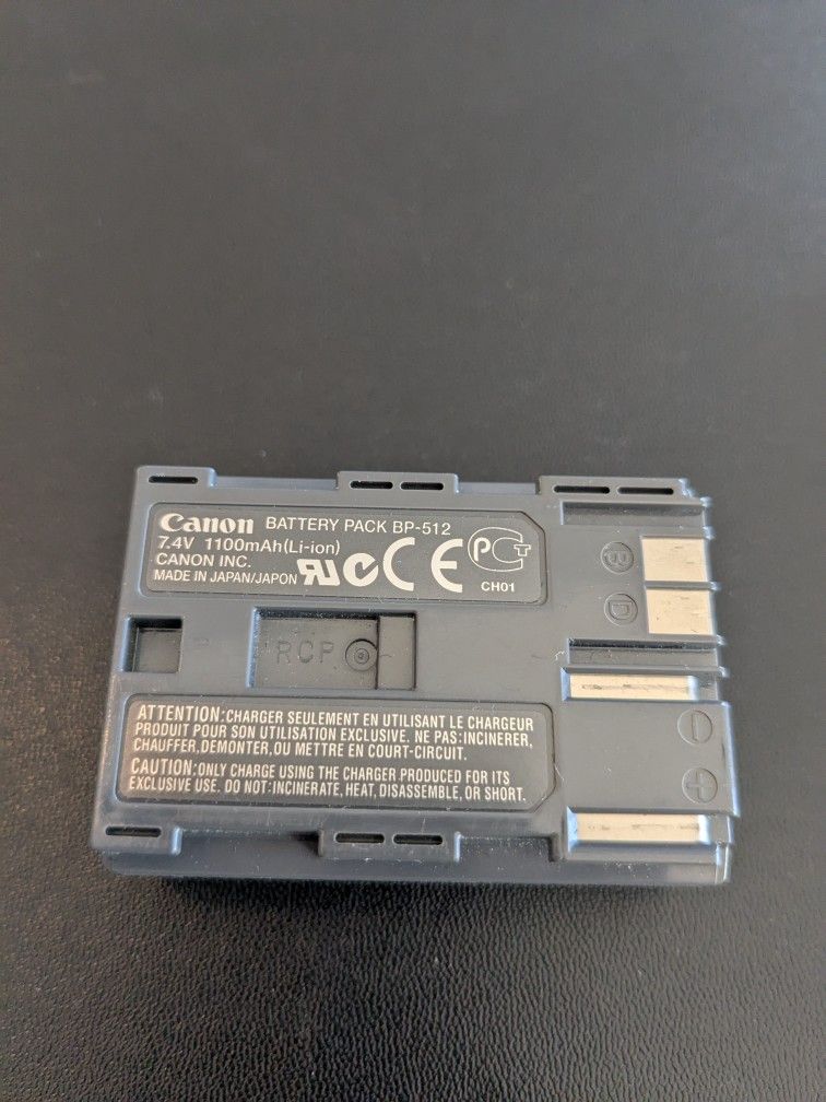 Canon Camera Battery Charger With Li-ion Battery