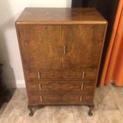 Tall Boy Dresser Antique 