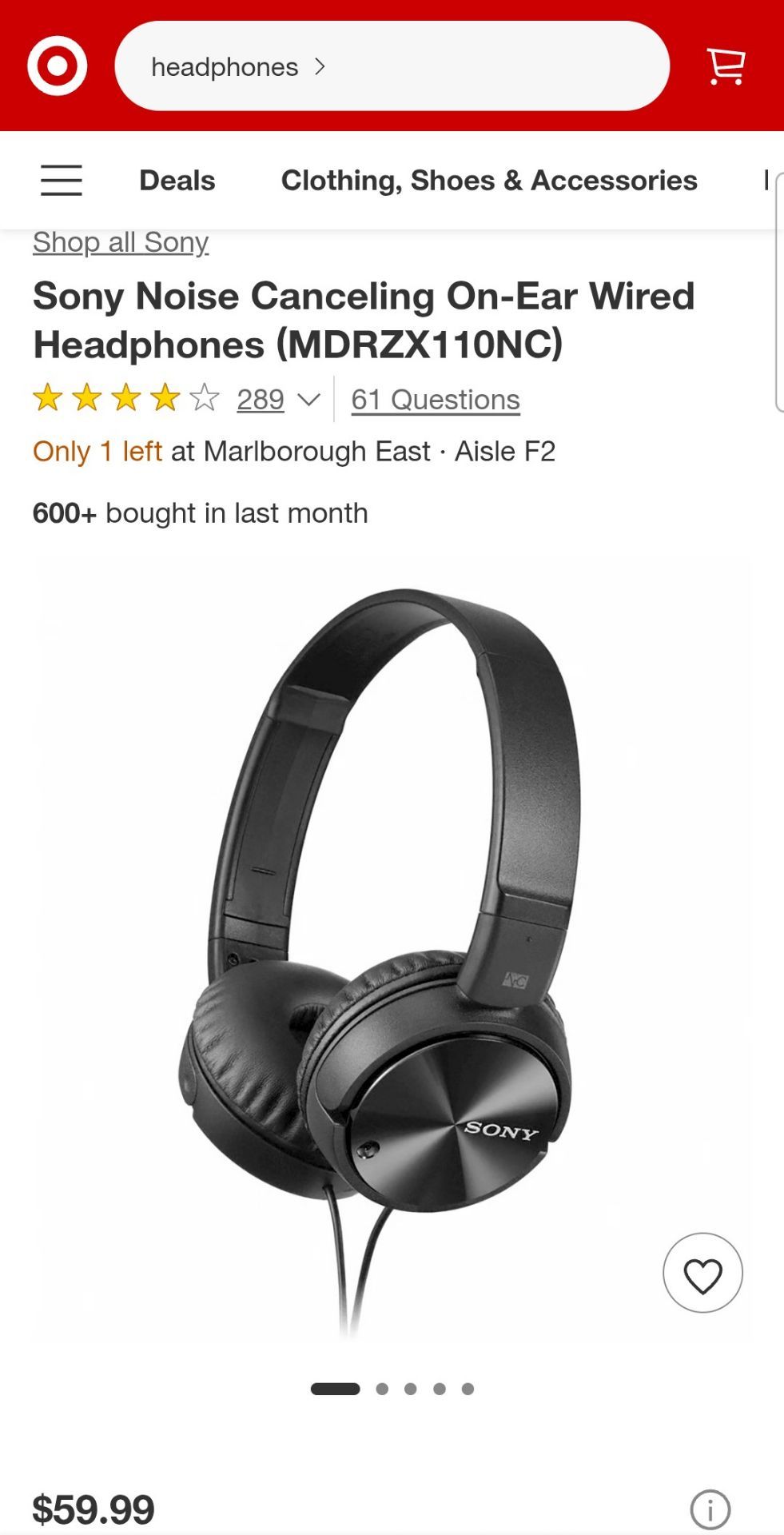 SONY ( WIRED ) HEADPHONES