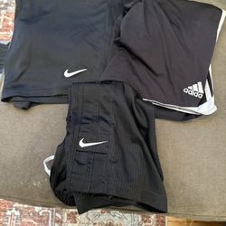 3 Boys Large Shorts/large Shirt/XL Goalie Jersey