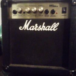 Pearl White Fender Squire With Marshall Amp