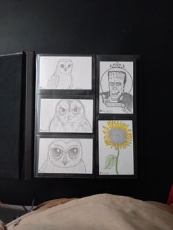 POST CARDS ART DRAWINGS