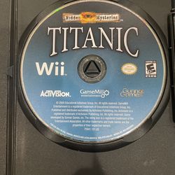 Titanic Hidden Mysteries Nintendo Wii Game