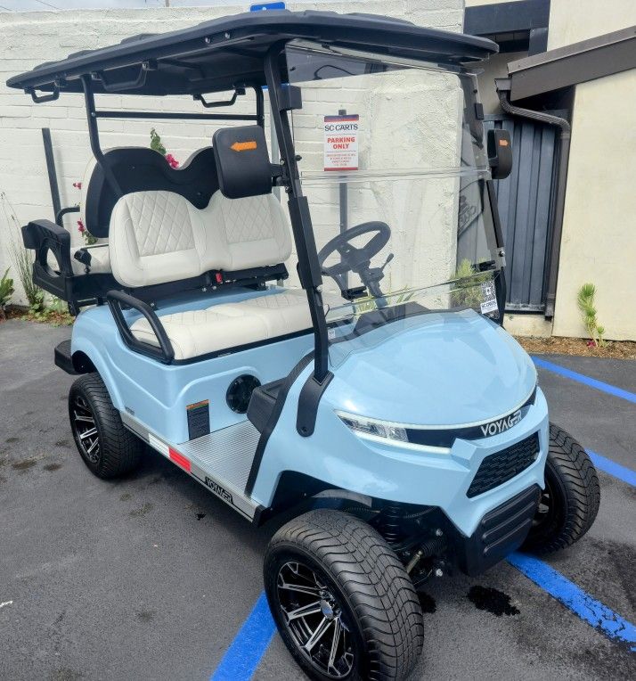 2025 Voyager Patriot 4-Passenger Non-Lifted 72-Volt Street Legal LSV Golf Cart