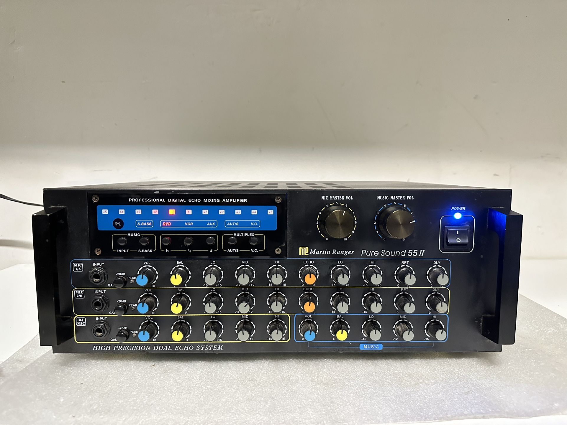Martin Ranger Pure Sound 55II ~ Digital Stereo Echo Mixing Karaoke Amp ...