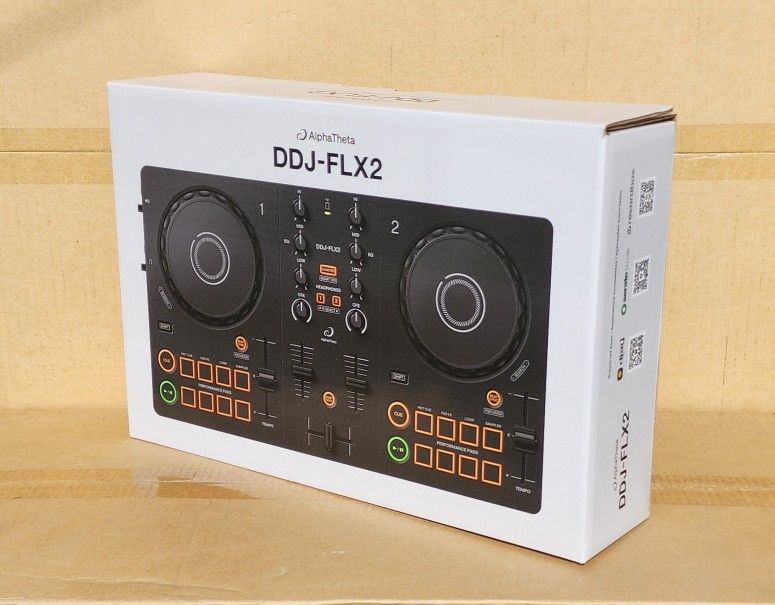 Pioneer DJ DDJ-FLX2 Rekordbox Serato Algoriddim Controller Labtop Smartphone Tablet 2 Ch Mixer FLX2 🚨 Payment Options Available 🚨 No Cresif