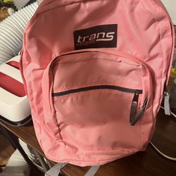 Large Pink Jansport Backpack