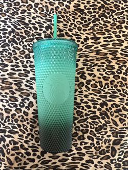 New Mint Gradient Ombre Starbucks Cup