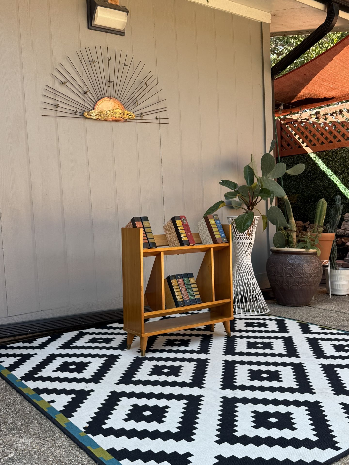 Mid Century Bookshelf.