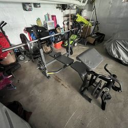 Bench Press and Weights 