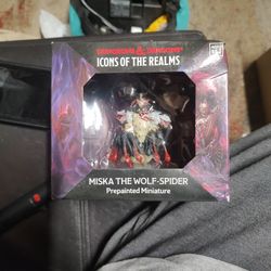 Dungeons And Dragons Icons of The Realms Miska The Wolf Spider 